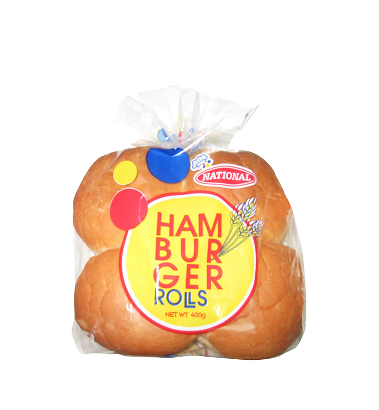 National Hamburger Rolls 8ct 400g