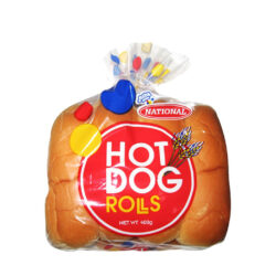 National Hot Dog Rolls 8ct 400g