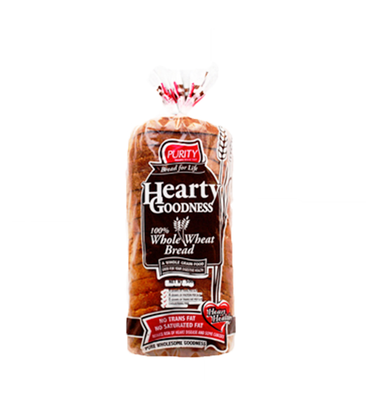PURITY WHOLE WHEAT BREAD
