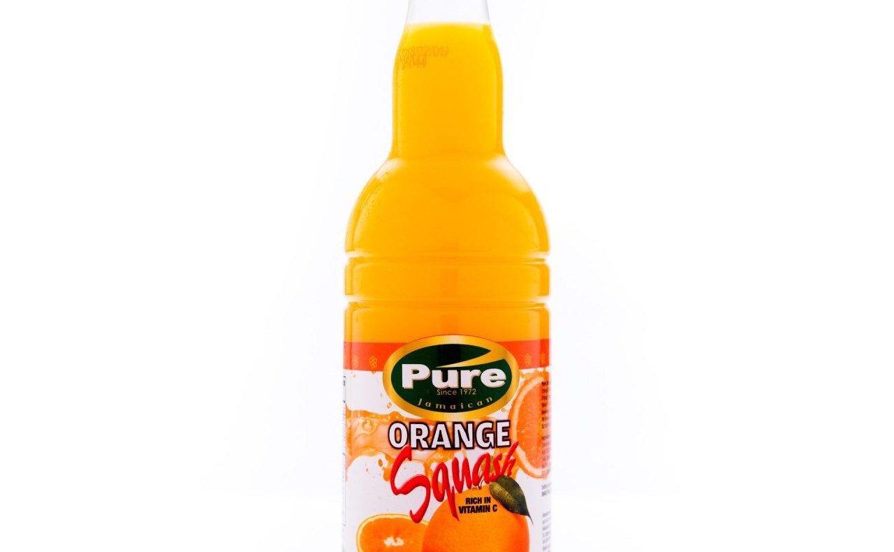 Pure Syrup Orange Squash 750ml