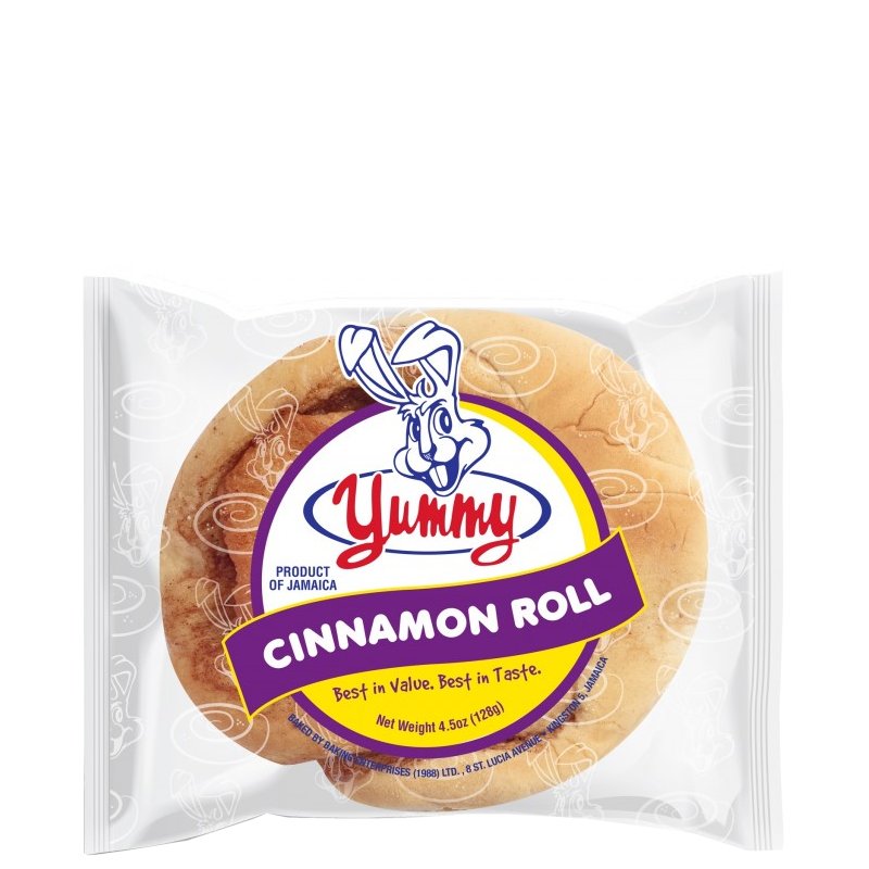 Yummy Cinnamon Roll 128g 4.5oz