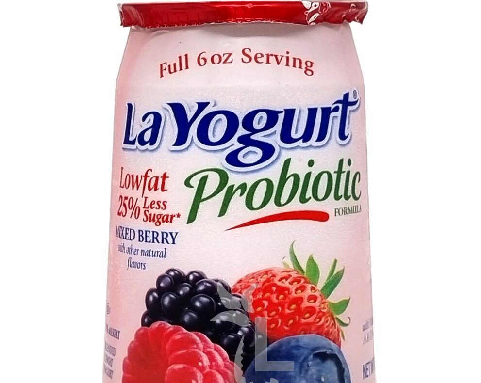 La Yogurt Low Fat Mixed Berry 6oz