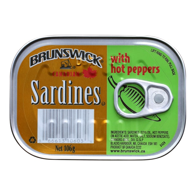 Brunswick Sardine with Hot Pepper 106g