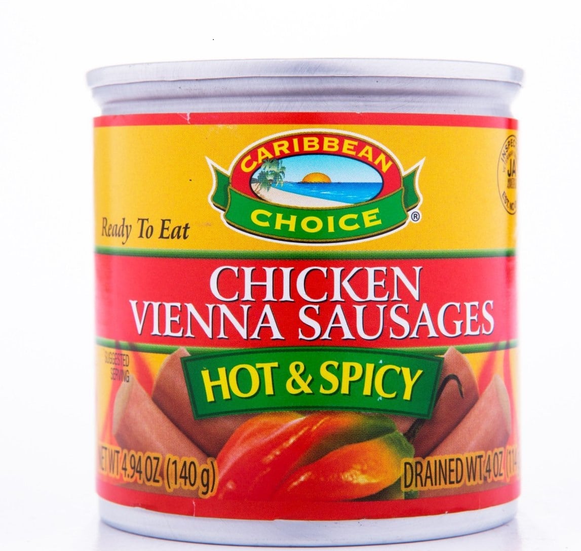 Carib Choice Vienna Sausage Chicken HS 140g
