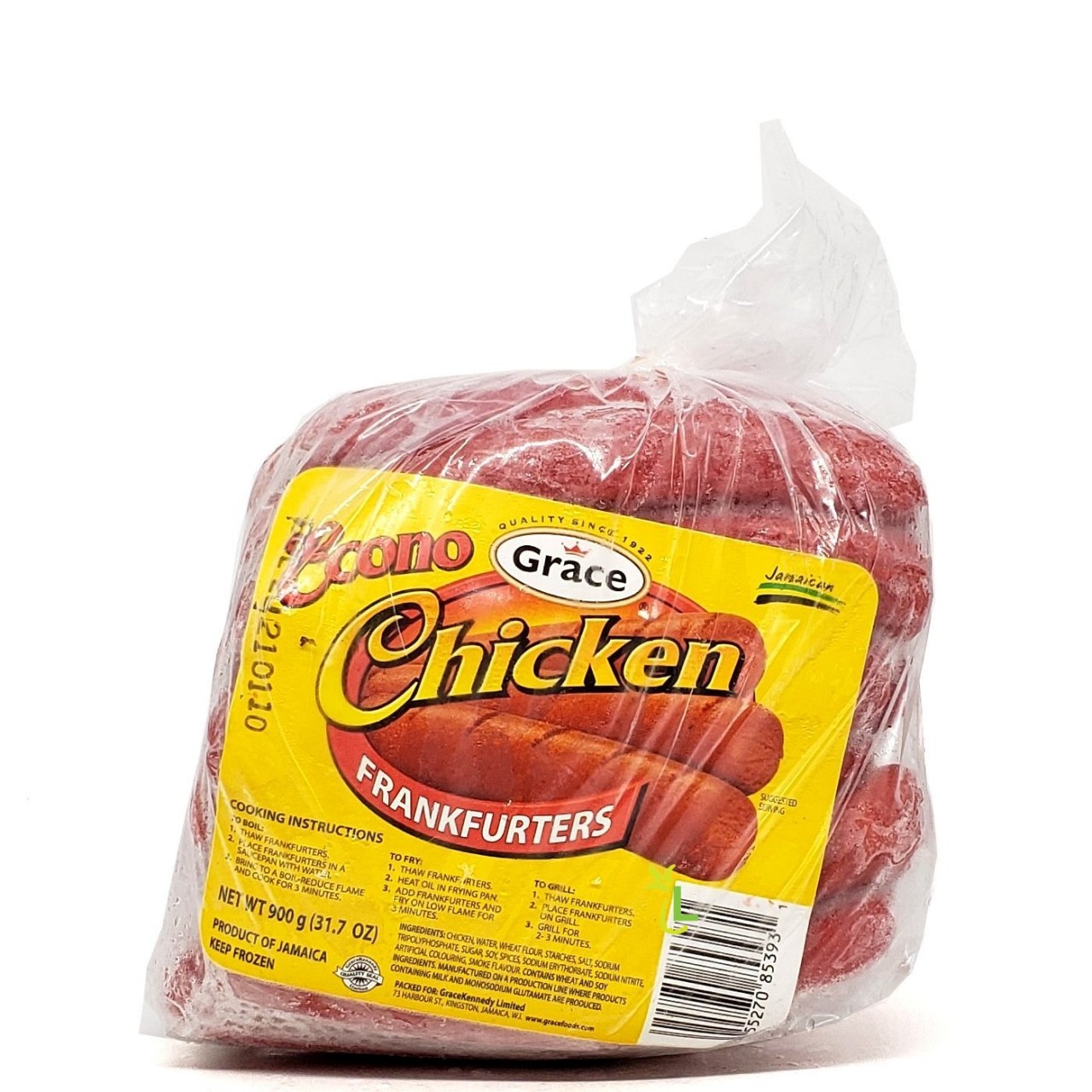 Grace Econo Chicken Frankfurters 900g