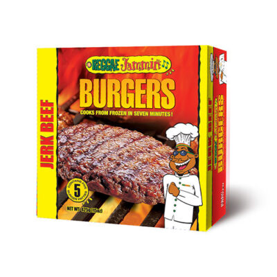 Reggae Jammin Jerk Beef Burger 425g