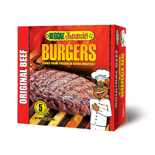 Reggae Jammin Original Beef Burger 425g