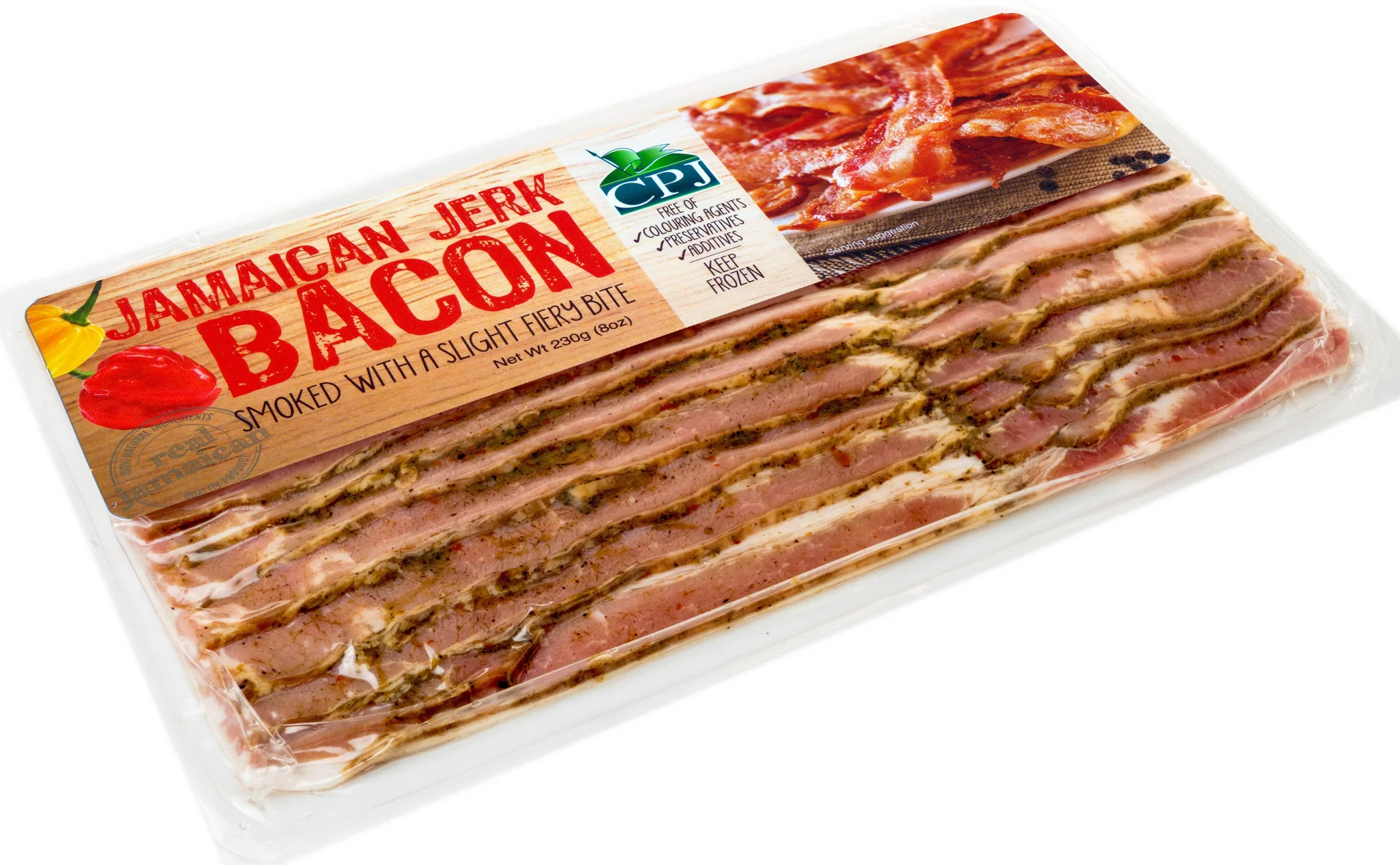 Cpj Jerk Bacon 8oz