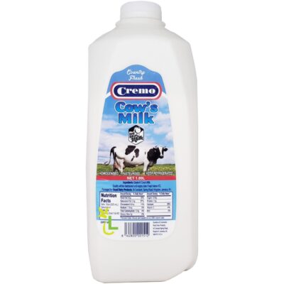 Cremo Cows Milk 1.89L
