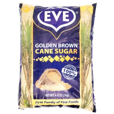 EVE Golden Brown Cane Sugar 2kg