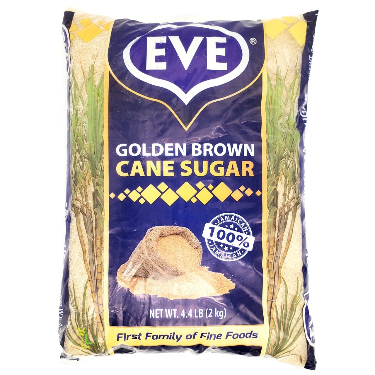 EVE Golden Brown Cane Sugar 2kg
