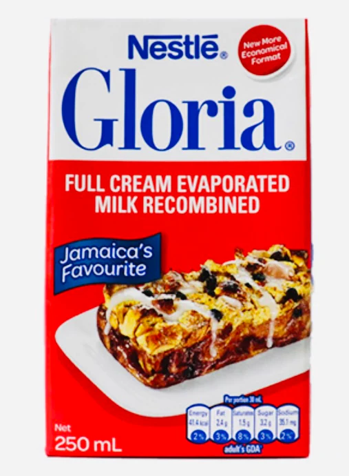 Gloria Evaporated Milk 250ml