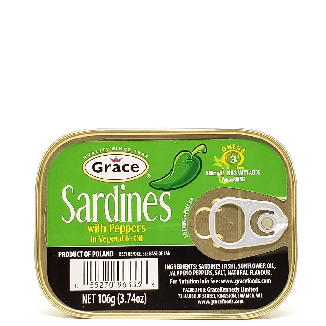 Grace Sardines with Peppers 106g 3.74oz
