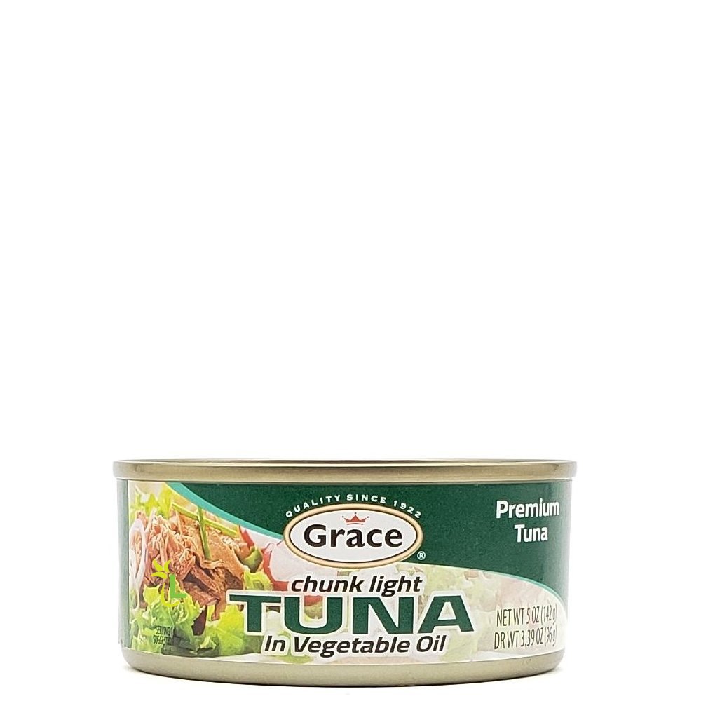 Grace Tuna Chunk Light Vegetable Oil 142g 5oz