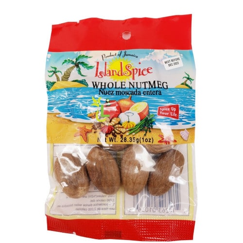 Island Spice Whole Nutmeg 1oz
