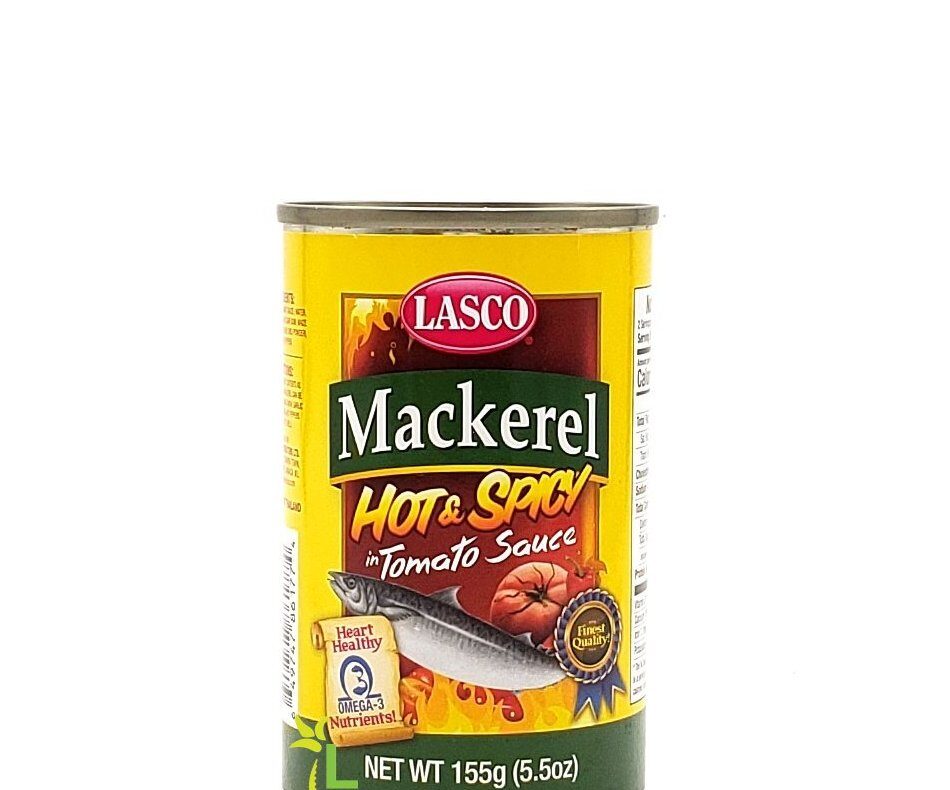 Lasco Mackerel Hot Spicy 155g 5.5oz