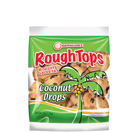 Rough Tops Coconut Drops 50g