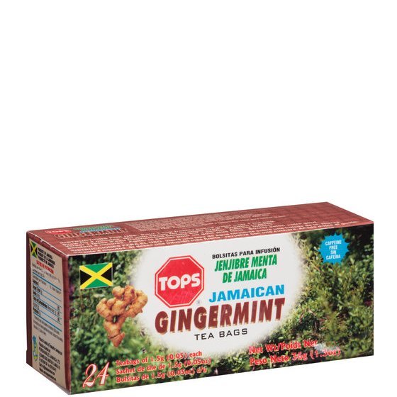 Tops Ginger MINT Tea Bag 24s