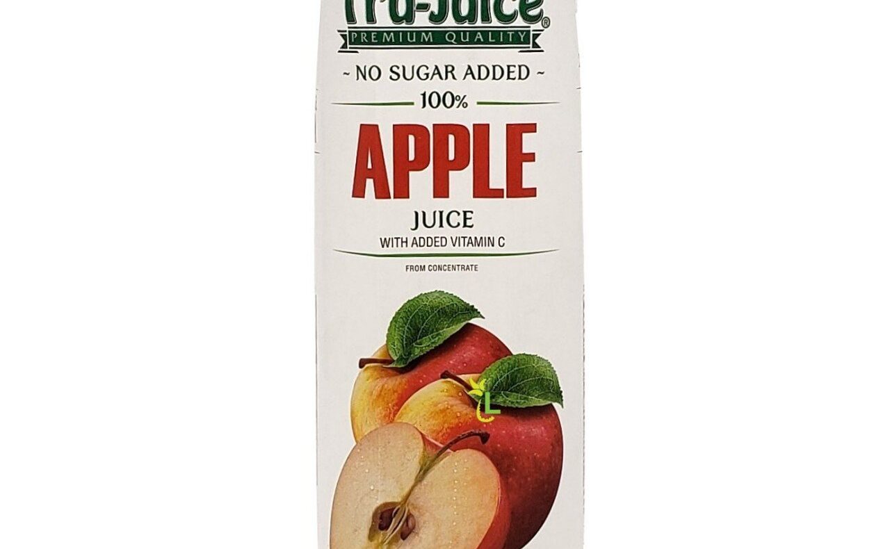 Tru Juice 100% Apple 1Ltr