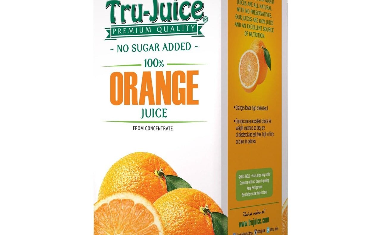 Tru Juice Orange Juice 1.75l