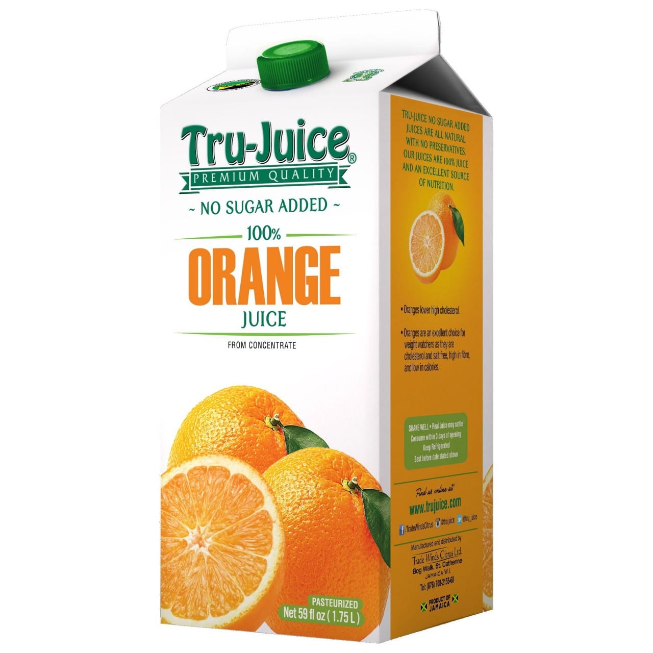 Tru Juice Orange Juice 1.75l