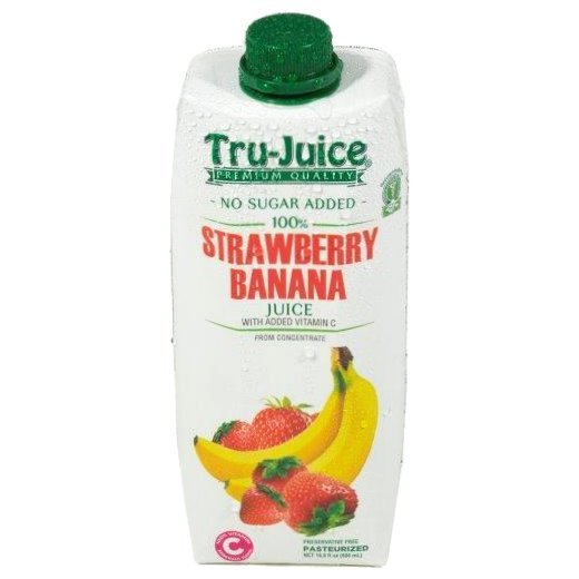 Tru Juice 100 Strawberry Banana 500ml